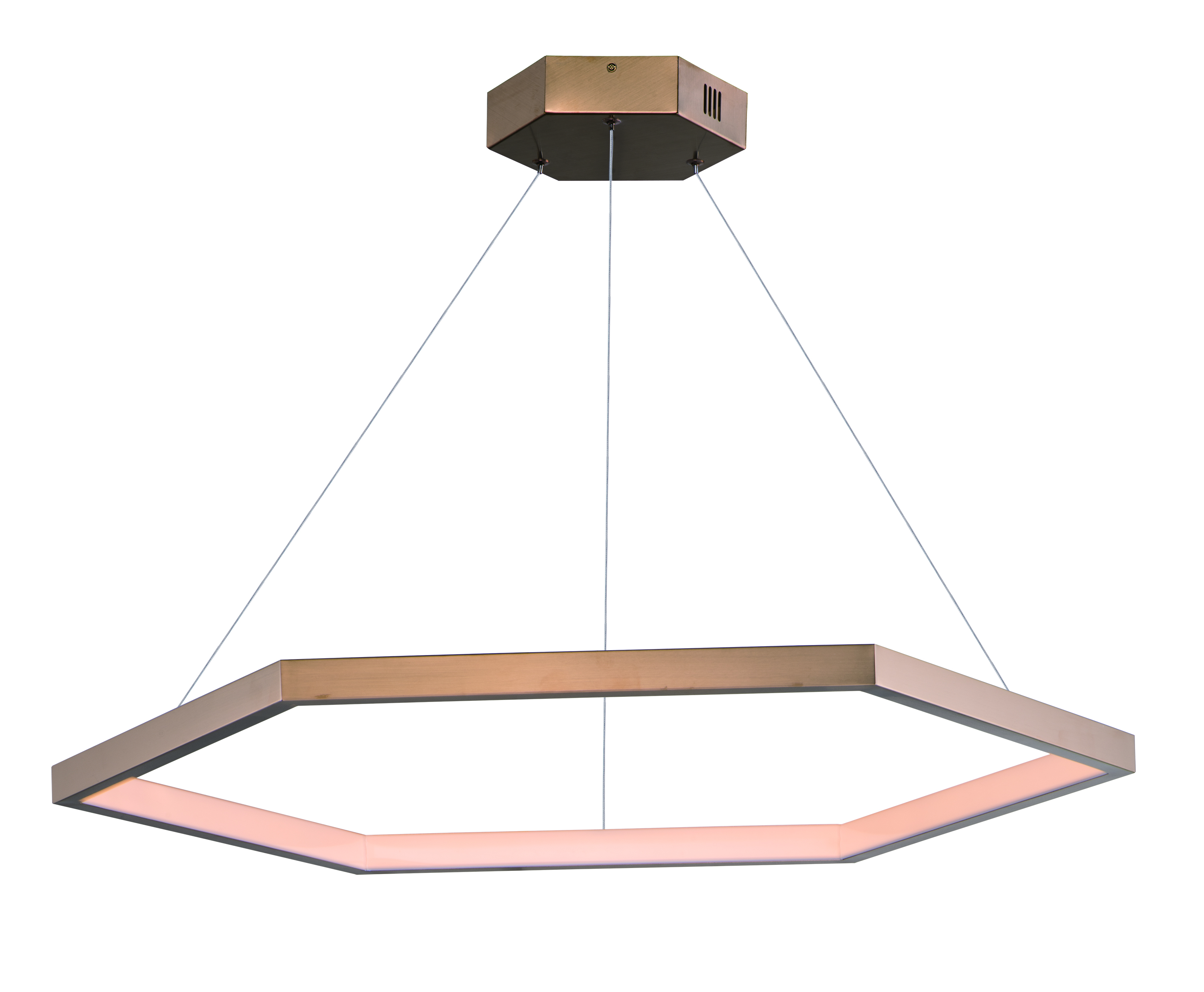 hex pendant light