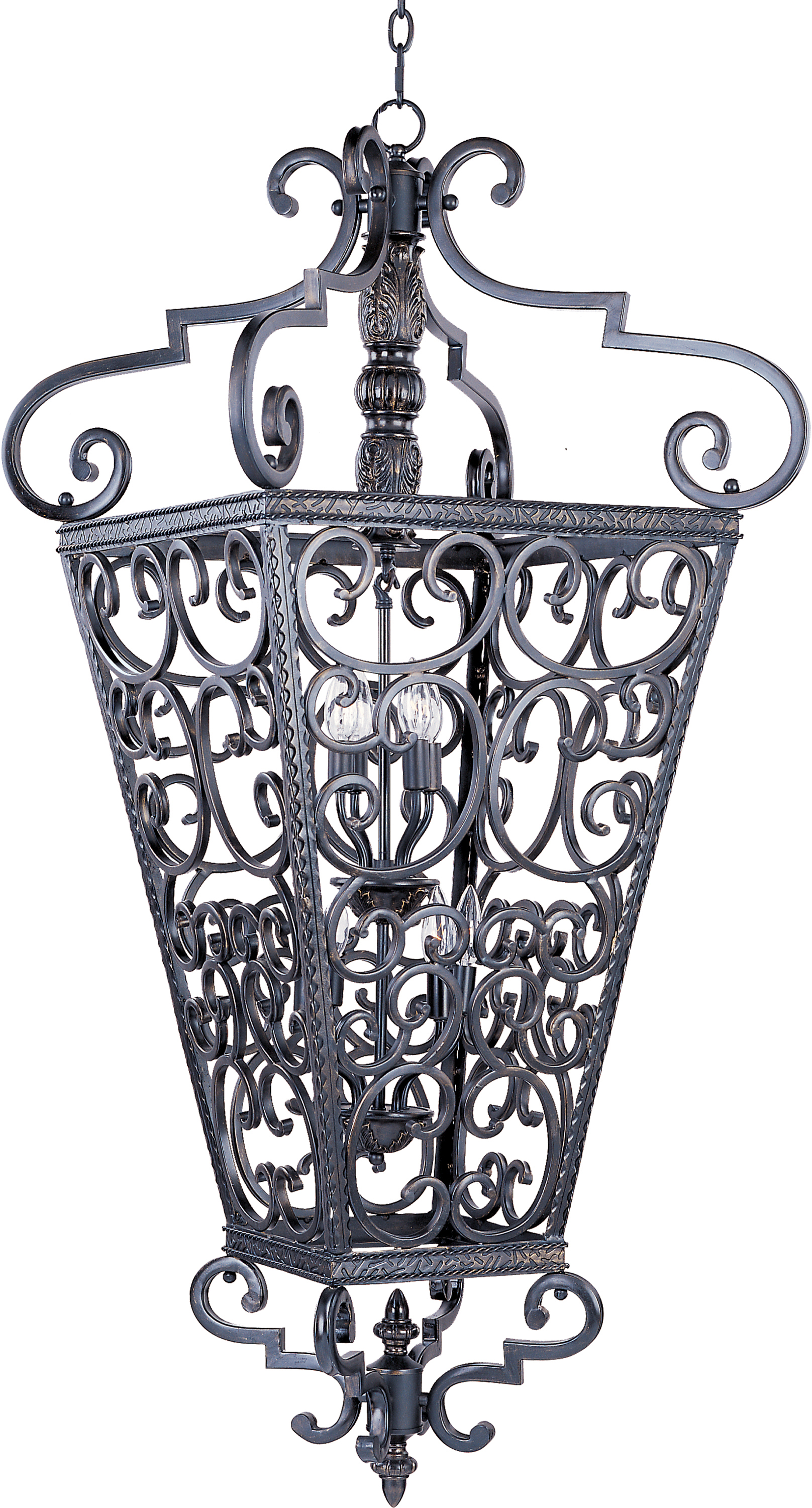 8 light foyer pendant