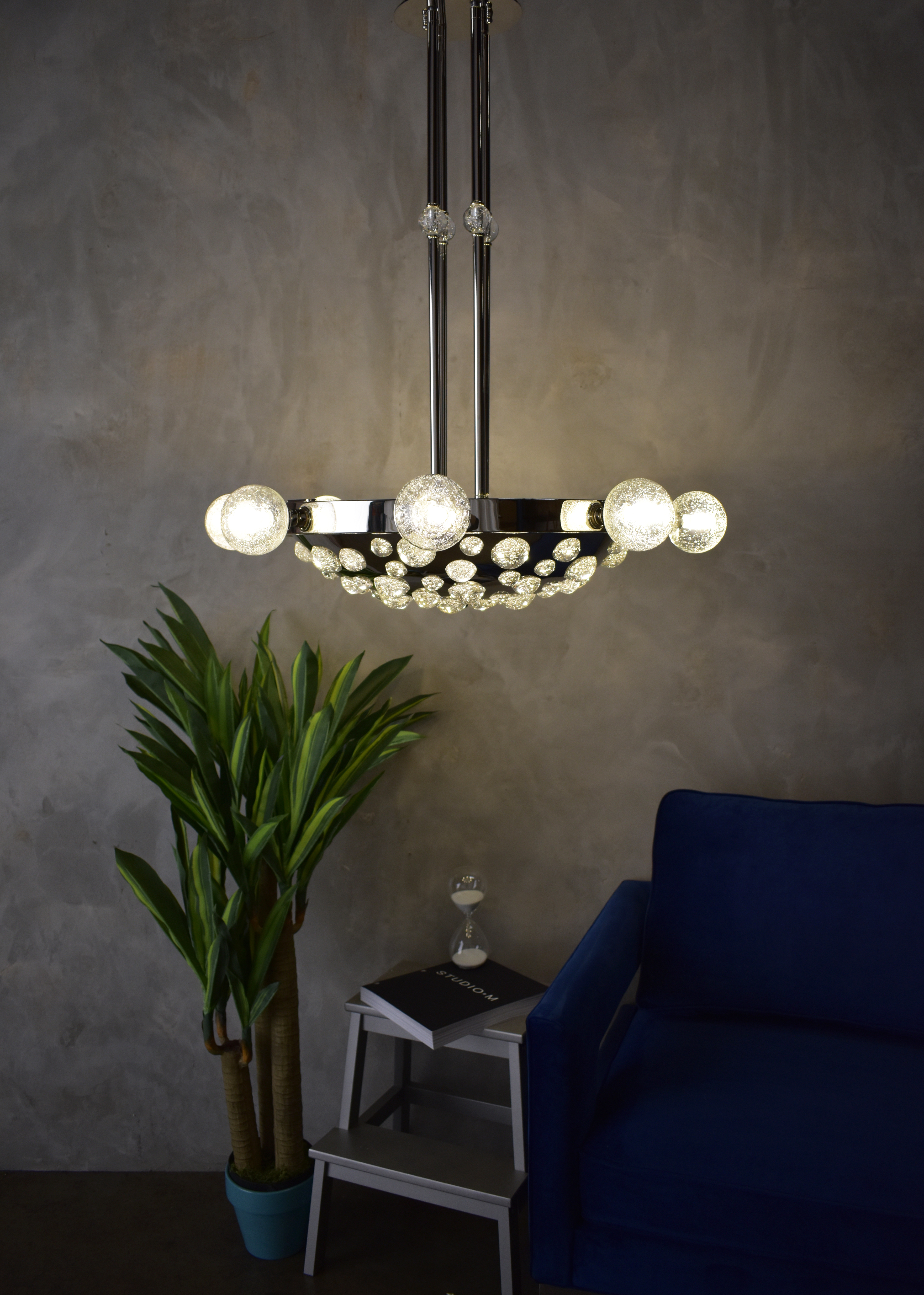 cosmo led chandelier