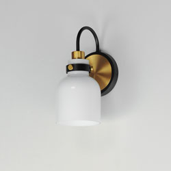 Milk 1-Light Sconce