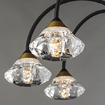 Hope LED 8-Light Semi Flush/ Pendant