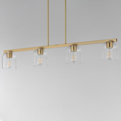 Scoop 4-Light Linear Pendant