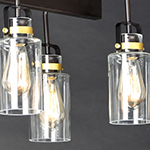 Magnolia 6-Light Linear Pendant