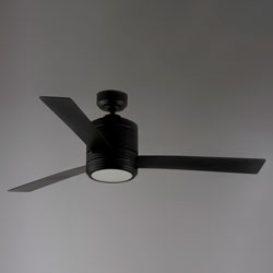 Tanker 52 Indoor/Outdoor Fan with LED Black