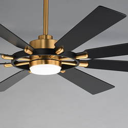 Helm 72 Indoor Fan w LED Light Kit