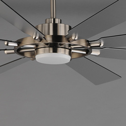 Helm 72 Indoor Fan w LED Light Kit